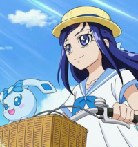 ドキドキ プリキュア の菱川六花 キュアダイヤモンドの印象的なカット シー Yahoo 知恵袋