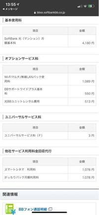ソフトバンク光のオプションについて 解約しても大丈夫なオプショ Yahoo 知恵袋