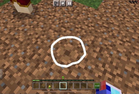 マイクラで整地してるときにあって四つ葉のクローバーみたいになってて Yahoo 知恵袋