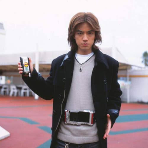 仮面ライダーファイズにて半田健人さん演じる乾巧が劇中着ているPコー