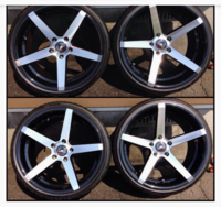 写真のように黒いホイールのスポーク部分のみエアーウレタンのプラサフとシルバー Yahoo 知恵袋