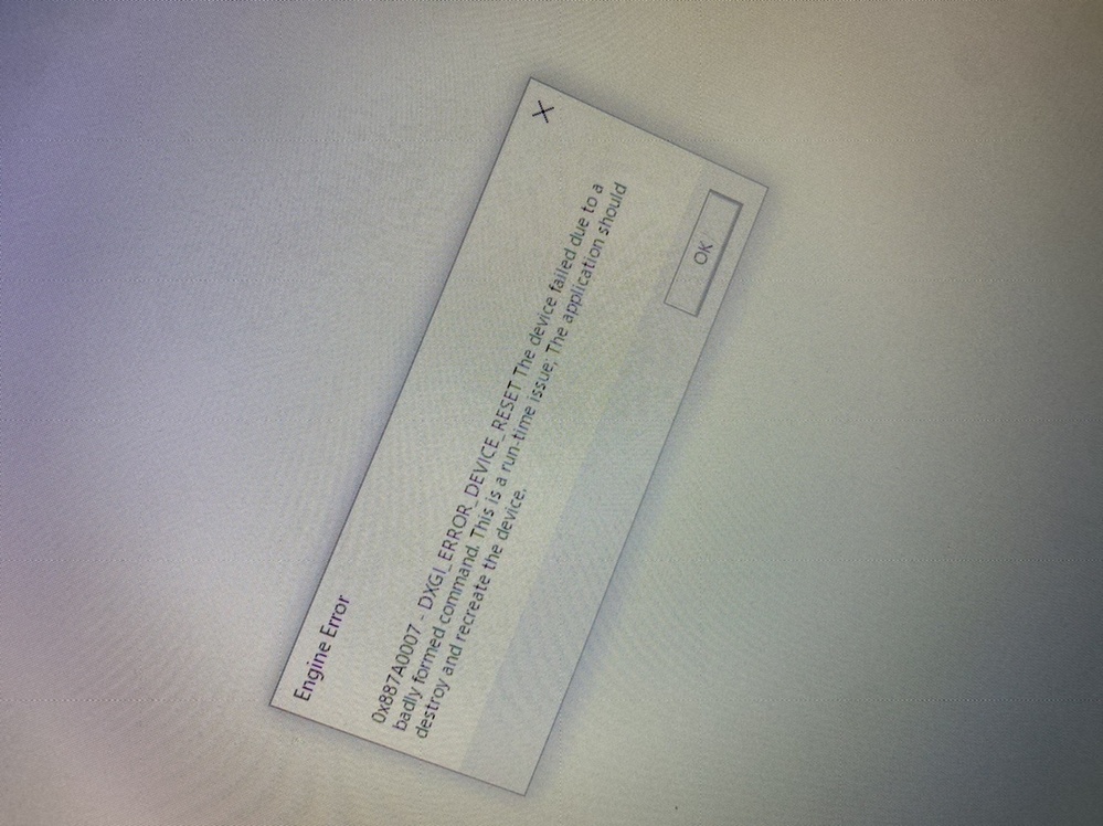 Pcでapexを数分やると落ちて このメッセージがきますどういう意 Yahoo 知恵袋