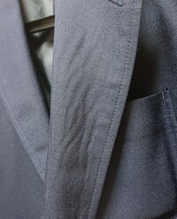 アイロンをかけたところジャケットの襟が写真のようにしわしわになって Yahoo 知恵袋