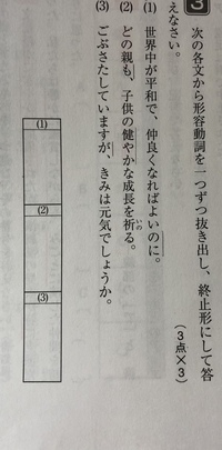 国語の質問です このカッコ3の問題なのですが 答えは元気ですとなっ Yahoo 知恵袋