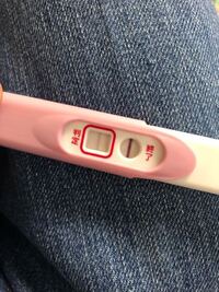 妊娠検査薬でフライング検査しました 生理予定日の4日後です 1分すぎた Yahoo 知恵袋