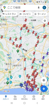 本日 アンドロイドのスマホでgooglemapを開いたら 見たこと Yahoo 知恵袋