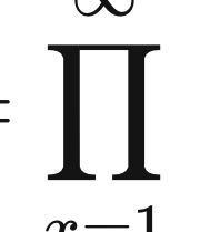この数学記号は何ですか 写真の場合 X 1から までの すべての積 を Yahoo 知恵袋