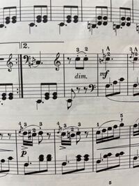 楽譜の読み方 音符の上や下にある と の記号の違いを教 Yahoo 知恵袋