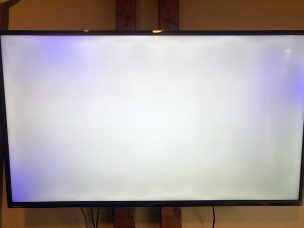 テレビの画面が青い］ - 東芝REGZA2018年製、購入時期2 - Yahoo!知恵袋
