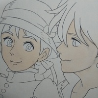 ヴィフアール水彩紙にコピックで絵を描いたのですが線画はコピックマル Yahoo 知恵袋
