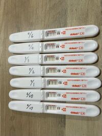 排卵検査薬を使用して1週間経ちますがずっと陽性反応が出てしまいます 何か原因 Yahoo 知恵袋