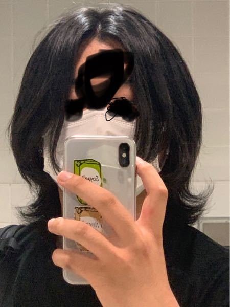 新品 毛男短髪韓国版カッコイイ中分け前髪自然ふんわり学生ストレート