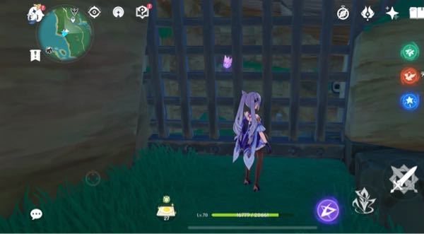 原神についてですが 以下の画像でこの檻の中へ入るにはどうしたらいい Yahoo 知恵袋