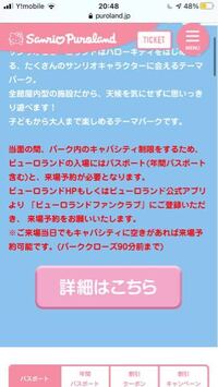 サンリオピューロランドの入場について質問です 友達と2人で行く予定なの Yahoo 知恵袋