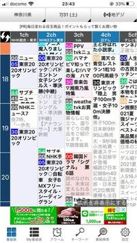 オリンピックの地上波について 7 31土曜の18 00キックオフのサッカ Yahoo 知恵袋