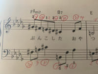 ピアノでこの場合 どう弾くのが正解ですか シャープ フラット多すぎ Yahoo 知恵袋