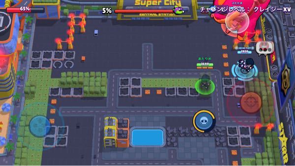 ブロスタのスーパーシティ乱闘についてです 写真の通りにいつも同じ場所の Yahoo 知恵袋