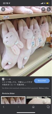 数年前にニトリで販売されたこちらのうさぎの抱き枕 現在は廃盤となり Yahoo 知恵袋