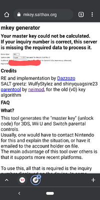 ３dsのマスターキー発行してもらう時ってどんなこと聞かれるんですか Yahoo 知恵袋