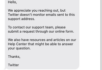 Twitterが凍結してしまい異議申し立てをしたところメールが届き Yahoo 知恵袋