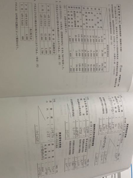 問題に個別損益計算書と個別貸借対照表はあったのですが 個別株主資本 Yahoo 知恵袋