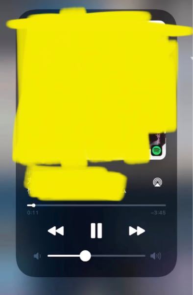 前Spotifyを流してたら再生画面？の背景に動画が流れていたと思うん 