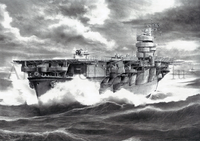もしミッドウェー海戦で飛龍の反撃が、第一次攻撃でヨークタウンを撃沈し、第二次攻撃でエンタープライズを航行不能にさせたとします。 海戦後、米駆逐艦によって曳航中のエンタープライズを伊168潜水艦が撃沈していたら、その後の南太平洋海戦はどうなりましたか？

【空母被害】

日本側
・赤城（史実通り撃沈）
・加賀（史実通り撃沈）
・蒼龍（史実通り撃沈）
・飛龍（第二次全機未帰還、攻撃を為す術も無く...