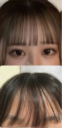 上の子の前髪のようにベタベタ感は無いけど多少の束感はあって艶がある感じ の Yahoo 知恵袋