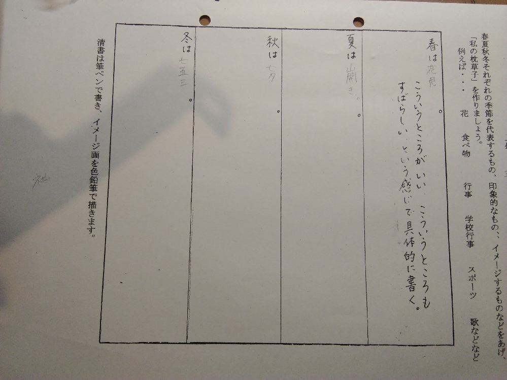 明日までに国語の課題を終わらせないといけません 今 私の枕草子をつ Yahoo 知恵袋