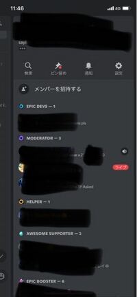 Discordの質問です ロールがここのようなメンバーの画面 Yahoo 知恵袋