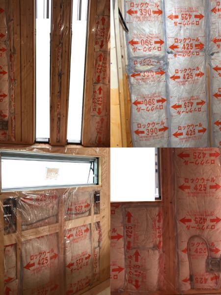 新築の断熱材の施工について教えてください。 - 先日、建築中の現場に