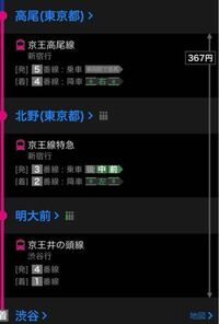 今度 この電車に乗って渋谷まで行こと思っているのですが 京王高尾線 Yahoo 知恵袋
