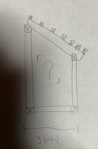 大学から建築を学び始めたものです 初めて登り梁で軸組模型を製作しているのです Yahoo 知恵袋