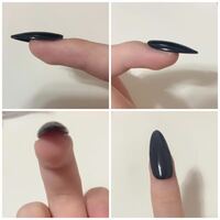 ネイルサロンで作ってもらったネイルチップについて質問です。オーダー 
