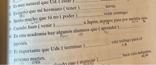 スペイン語 ⑹ algunが不特定な先行詞なので接続法かと思ったんですが、なぜ直接法なんでしょうか？
