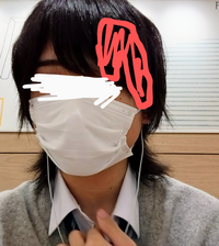 赤メッシュをセルフで入れるか迷ってます 写真みたいにな感じにしたら変ですか Yahoo 知恵袋