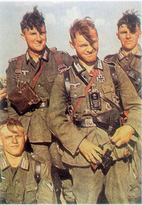 ナチスドイツ兵の髪型についてよく映画などではドイツ兵の髪型は坊主や スキンヘ Yahoo 知恵袋
