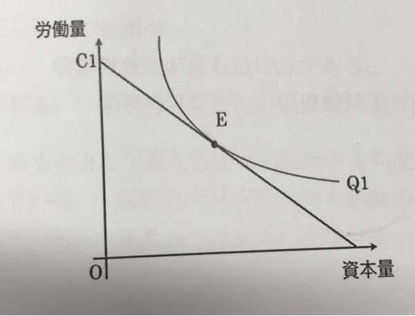 ミクロ経済学わかる方、お願いします。 相対価格はこの図のどこで表されますか？ よろしくお願いいたします。