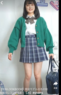 ポップティーンモデルあやみんちゃんの冬の制服コーデで紹介されてたも Yahoo 知恵袋