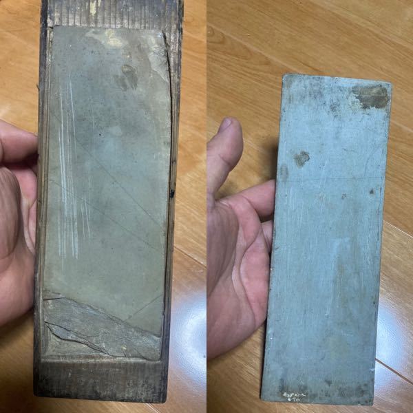 天然の砥石について - 写真の砥石なんですが、高齢の方にもらっ