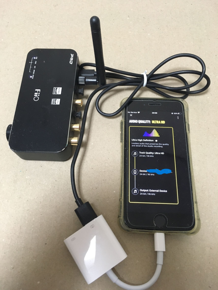 iPhoneでLDAC送信する方法は他にありますか？ FiiO BTA30 Proを使って成功しました。 動作確認した機器構成： ・Apple iPhone 7 256GB (iOS15.2... 