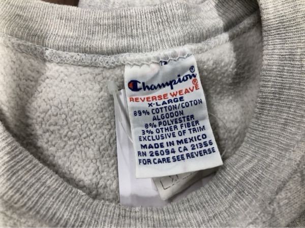 Champion Reverse Weave メキシコ製　赤目 REVERSE WEAVE 90's メキシコ製 チャンピオン リバースウィーブ