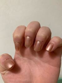 下手くそですみません 高三です 初めてネイルチップでネイルをしてみ Yahoo 知恵袋