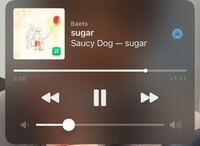 Lineミュージックで曲をきいているのですがロック画面がこのように Yahoo 知恵袋