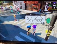 スプラトゥーン2で広場にイラストが表示されていますが あのイラストはどういう条 Yahoo 知恵袋