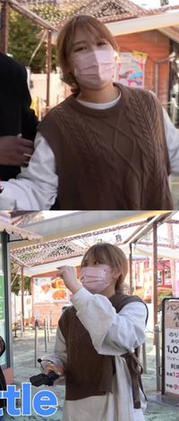 平成フラミンゴのりほちゃんが来ているこのニットベストはどこのでしょうか Yahoo 知恵袋