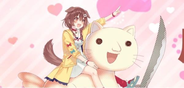 ホロライブ戌神ころねさんのyoutubeチャンネルのヘッダー画像で下にいるこ Yahoo 知恵袋