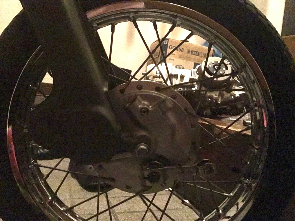 スーパーカブ50のアクスルシャフト径を10から12mmにすることはで