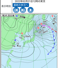 追加質問です最近は物忘れが酷くて困っていますこの天気図の中央に黒太 Yahoo 知恵袋