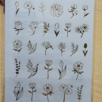 ダイソーでこのようなお花のシールを買ったのですが それぞれのお花の名前がわか Yahoo 知恵袋